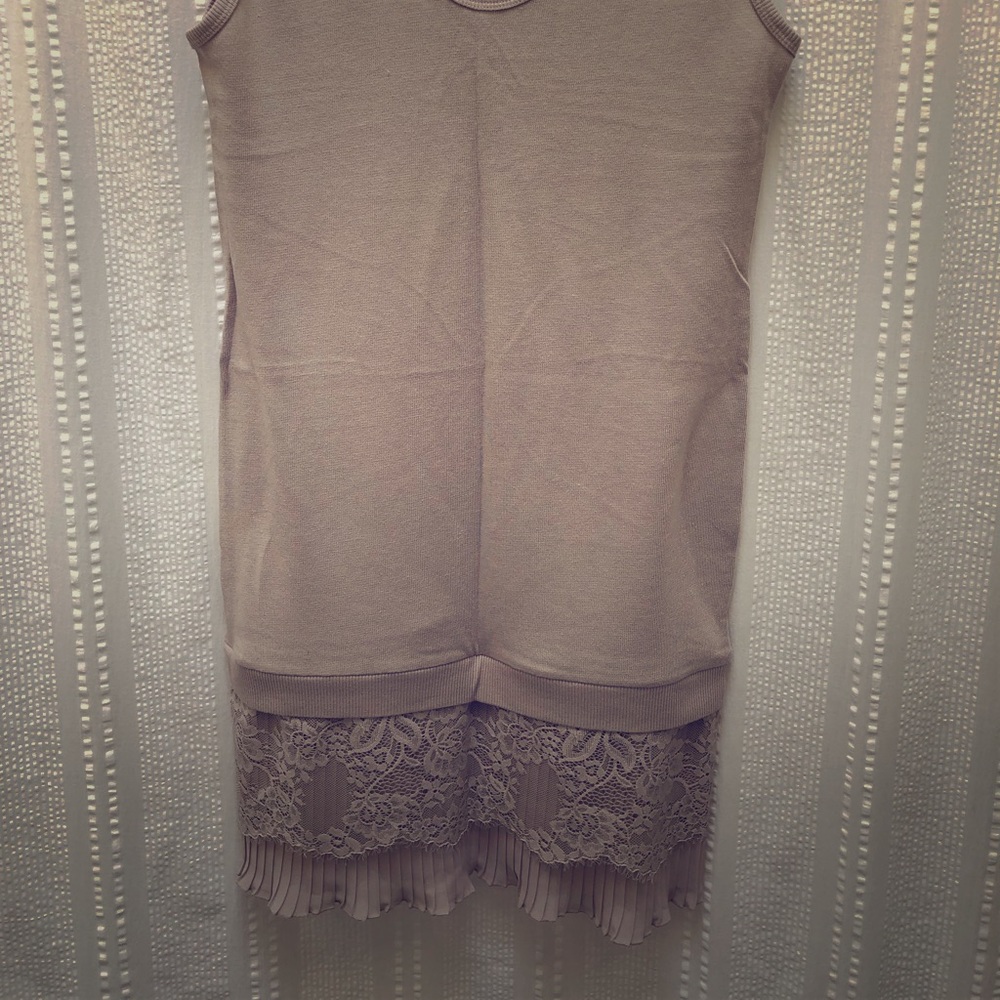 Intimissimi long tank with lace